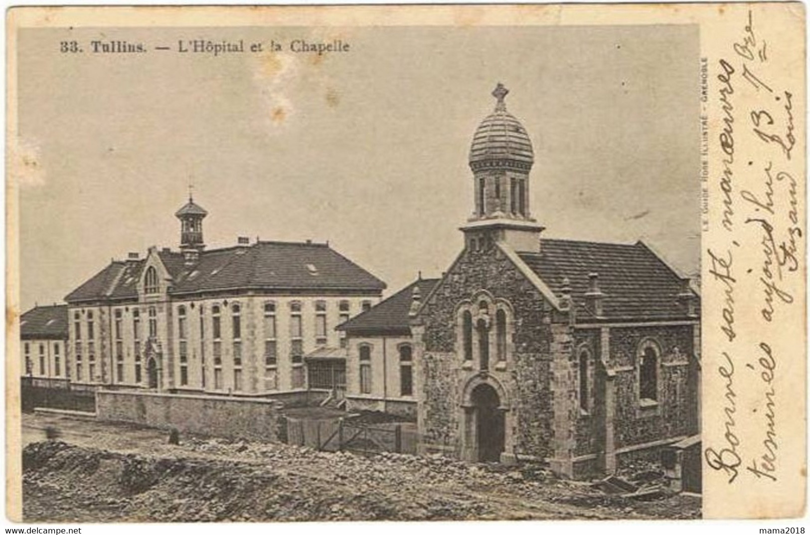 Tullins   L'hopital Et  La Chapelle - Tullins