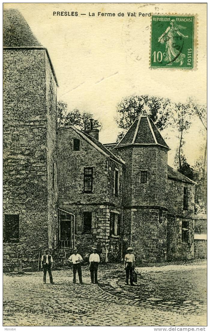 95--PRESLES--LA FERME DE VAL PERDANT-- - Presles