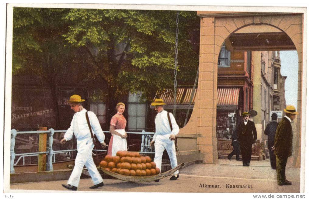 ALKMAAR KAASMARKT TRANSPORT DE FROMAGE - Alkmaar