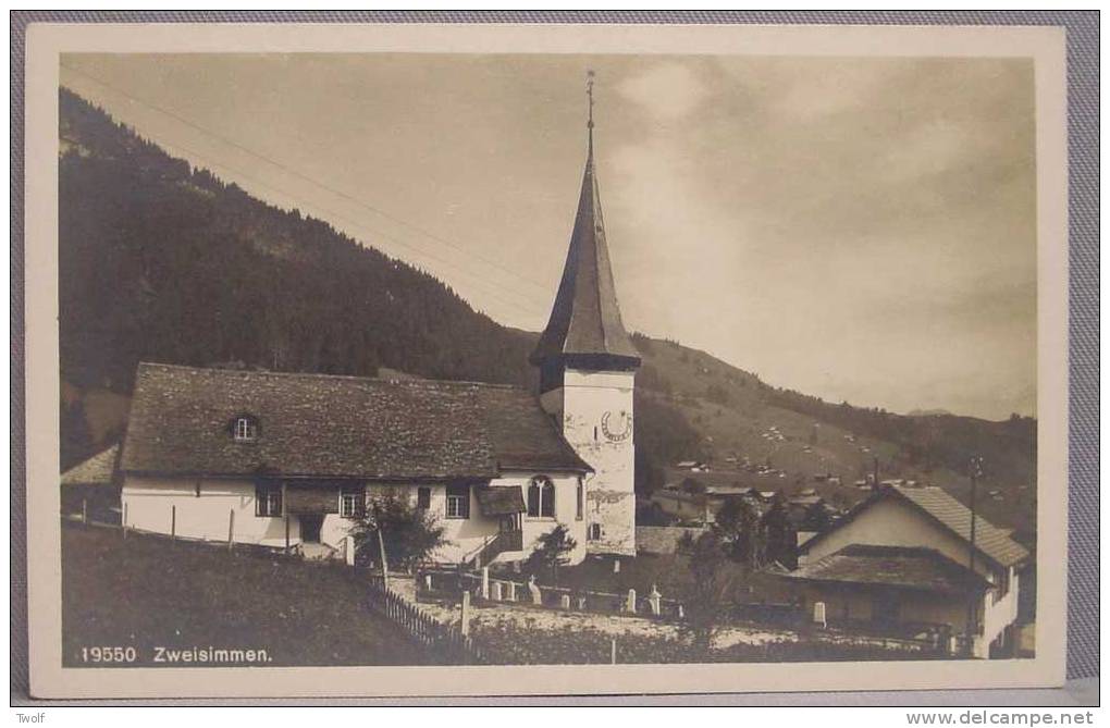 19550 - Zweisimmen (Bern) - Wehrliverlag Kilchberg (Zch.) - Photo-foto - Zweisimmen