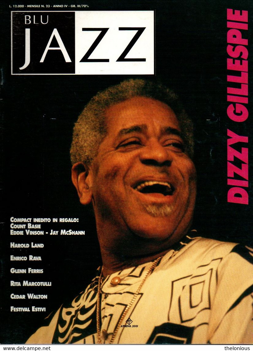 # Rivista " Blu Jazz " N. 23 - Anno 4 - 1992 - Music