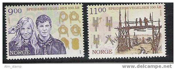 2007 Norge Norwegen  Mi. 1619-20** MNH  Europa - 2007