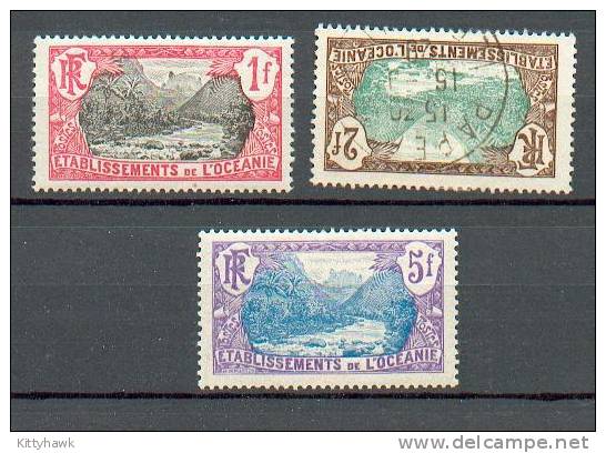 OCEA 244 - YT 21 à 37 * Sauf 36 Obli - Unused Stamps