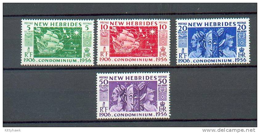 NH 71 - YT 167 à 170 * - Unused Stamps