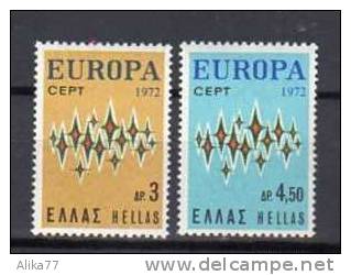 GRECE       Neuf **     Y. Et T.  N° 1084 / 1085       Cote: 2.75 Euros - Unused Stamps