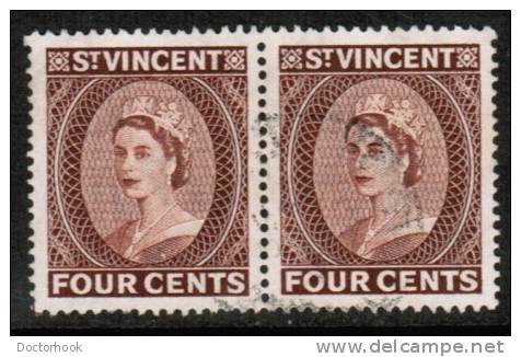 ST.VINCENT   Scott #  189  VF USED Pair - St.Vincent (...-1979)