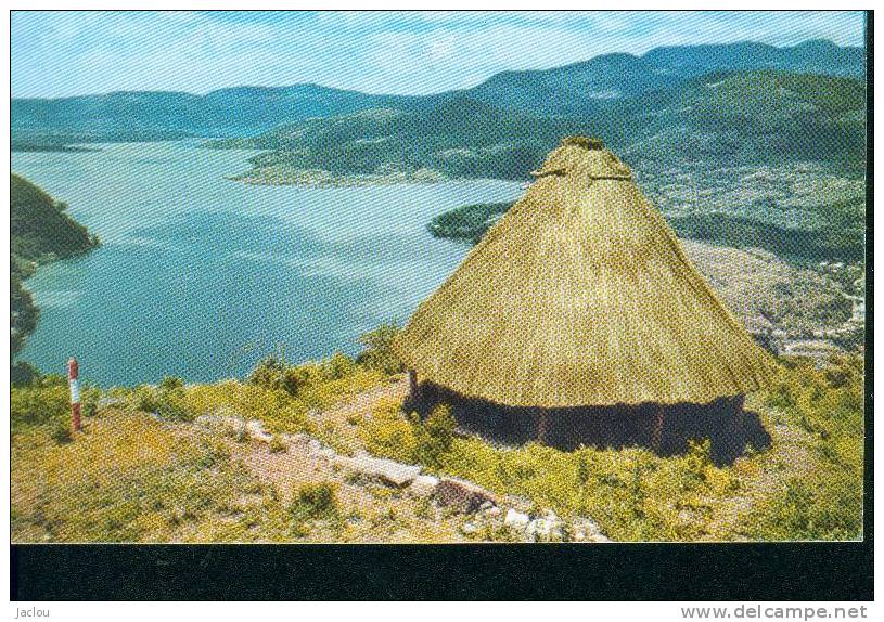 GUATEMALA 1966 CAHUTTE EN PAILLE LAC  AMATITLAN REF 7463 - Guatemala