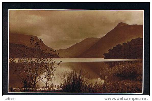 RB 678 - 1938 Judges Real Photo Postcard -  Llyn Peris Llamberis Caernarvonshire Wales - Caernarvonshire