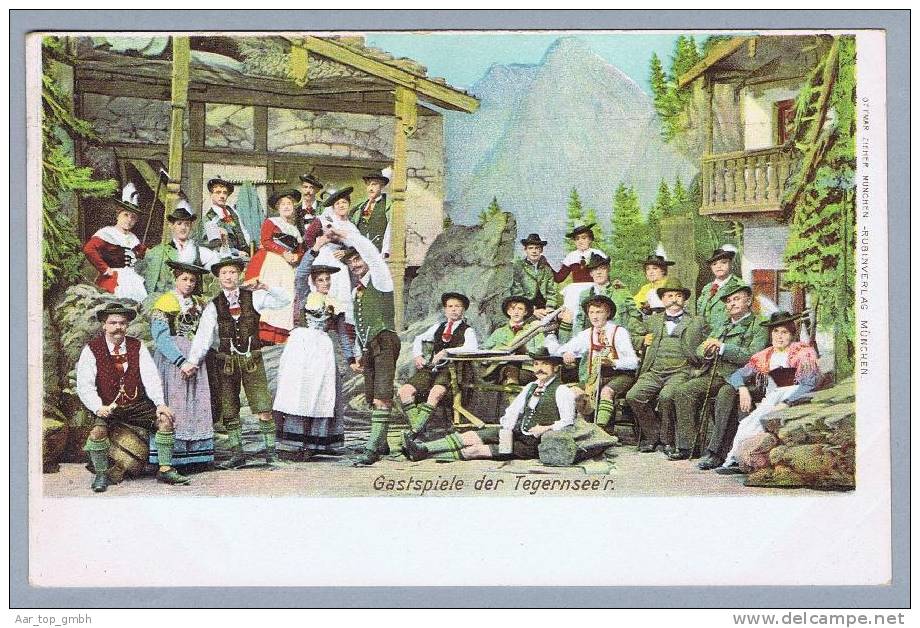 Ba Tegernsee Ungebraucht Litho Othmar Zieher - Tegernsee