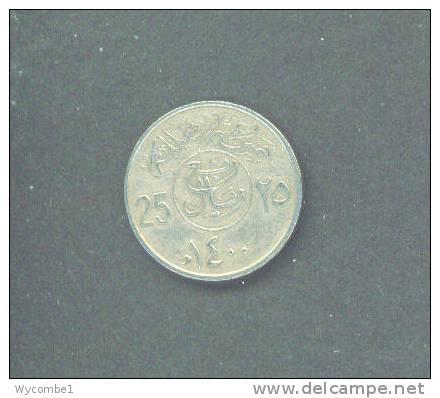 SAUDI ARABIA  -  1400 (Hejira Calendar Date)   25 Halalat  Circ. - Saudi Arabia