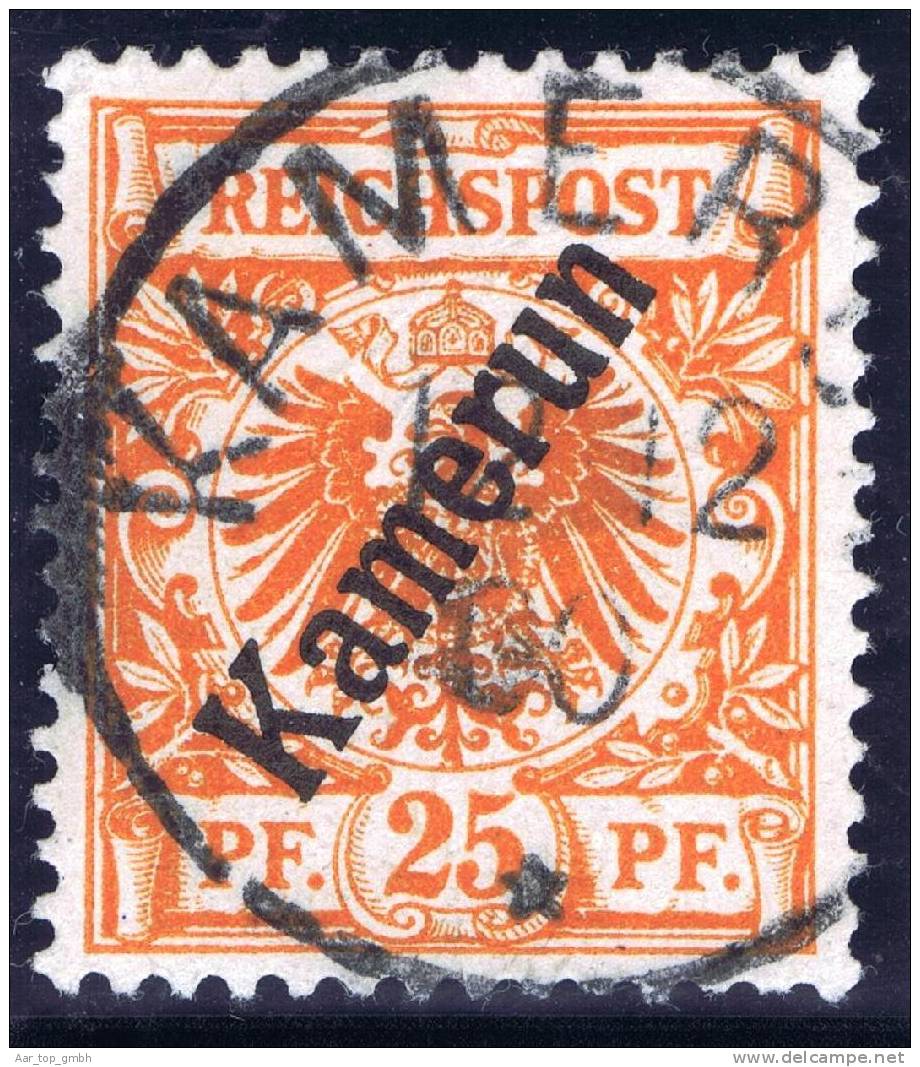 Deutsche Post In Kamerun 1900-12-12 Kamerun Mi#4a Gestempelt - Cameroun