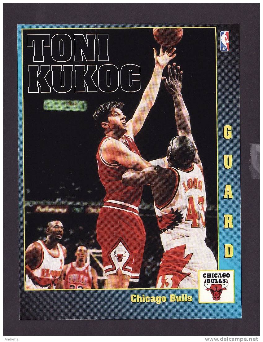 SPORTS - BASKETBALL - NBA - TONI KUKOC - CHICAGO BULLS - Basketball