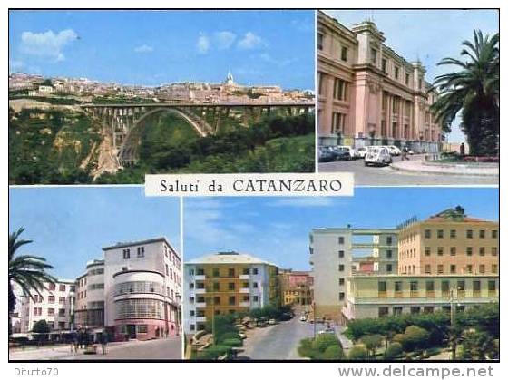 Saluti Da Catanzaro - Non Viaggiata - Catanzaro