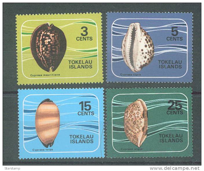 Tokelau 1974 COWRIE SHELLS - Tokelau