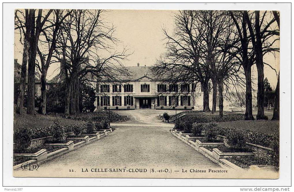 Ref 172 - LA CELLE-SAINT-CLOUD - Le Château PESCATORE - La Celle Saint Cloud