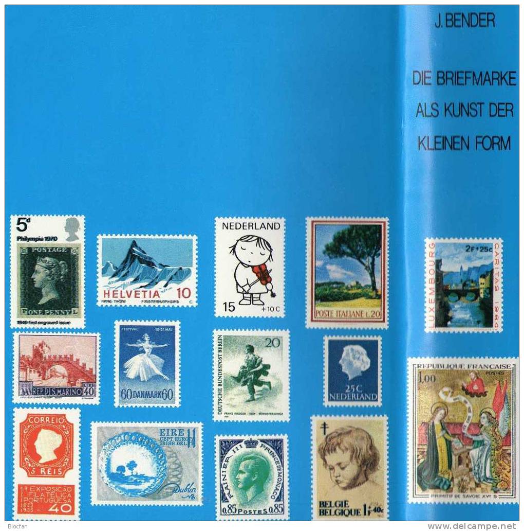 Die Briefmarke Als Kunst 1977 Antiquarisch 20€ Fachbuch Für Sammler Zum Entstehen Der Postwertzeichen Als Kunstwerk - Autres & Non Classés