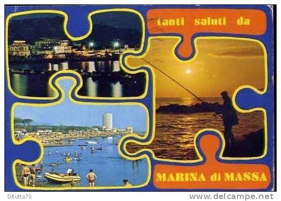 Saluti Da Marina Di Massa - 381 - Viaggiata - Massa