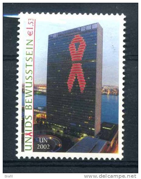 2002 Nazioni Unite Vienna, A.I.D.S., Francobolli Nuovo (**). - Unused Stamps