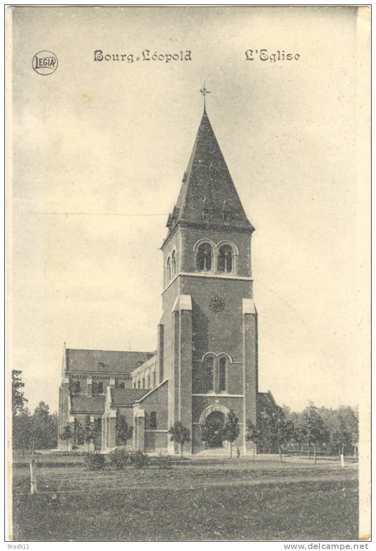 Leopoldsburg - De Kerk / L'église (1920) (Edit LEGIA) - Leopoldsburg