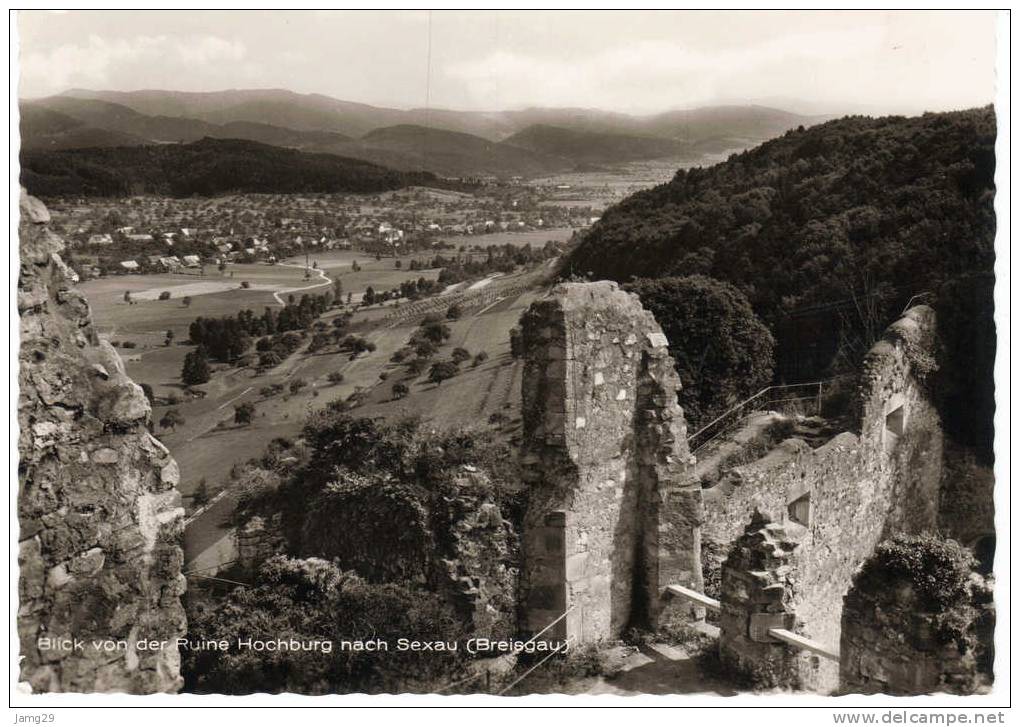 Duitsland/Deutschland, Sexau/Breisgau, Blick Von Der Ruine Hochburg, Ca. 1960 - Emmendingen