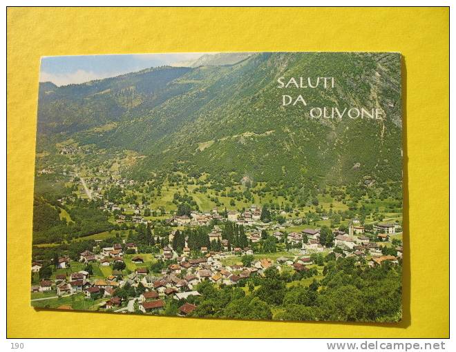 SALUTI DA OLIVONE - Olivone