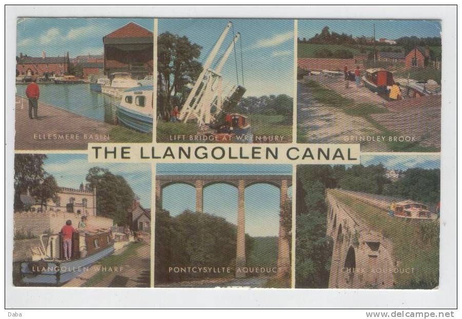 The LLANGOLLEN Canal - Denbighshire