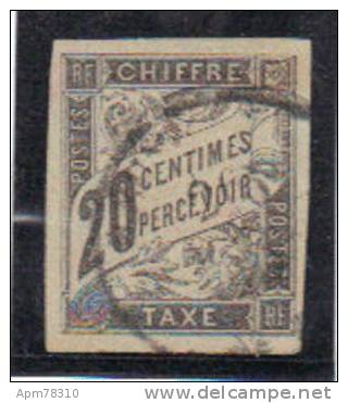 COLONIES GENERALES 1884 Y&T T8 OBL - Impuestos