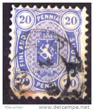 Finlande - 1875-81 - Y&T N° 16 A Dent. 11 Oblitéré - Usati