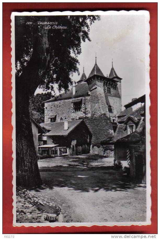 G1132 Vaumarcus,vue Rapprochée Du Château.Visa Censure Militaire 1939.Perrochet Et Ph. 2891 - Vaumarcus