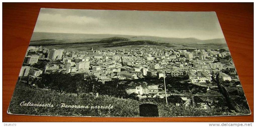 Caltanissetta  - Panorama Parziale - 4234-02-10 - Viaggiata - Caltanissetta