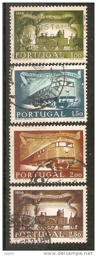 D - PORTUGAL AFINSA 821/824- SÉRIE USADA - Gebraucht