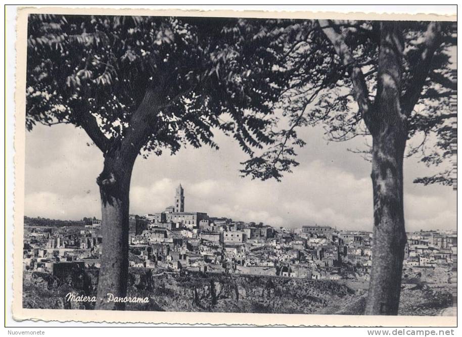 MATERA - Panorama - 1956 - Matera