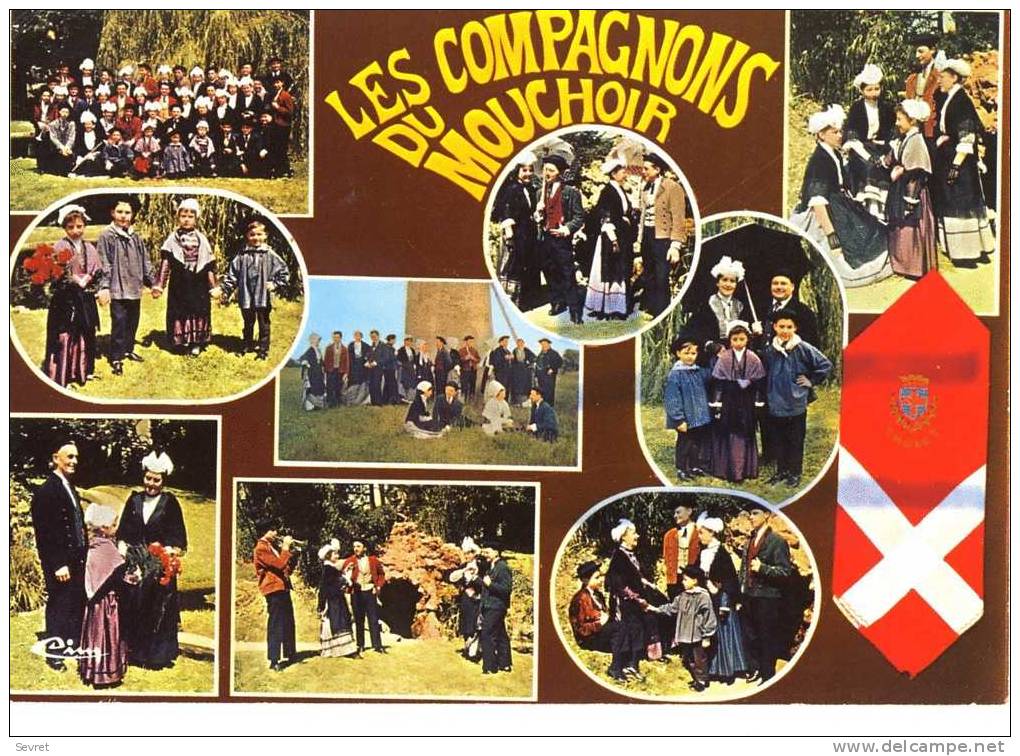 CHOLET. - "Les Compagnons Du Mouchoir". - CPM - Cholet