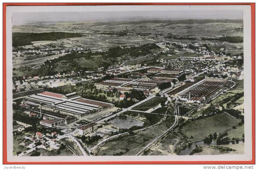 E208 , Usines De Sochaux , Centre De Production Automobiles PEUGEOT ,  Non Circulée - Sochaux