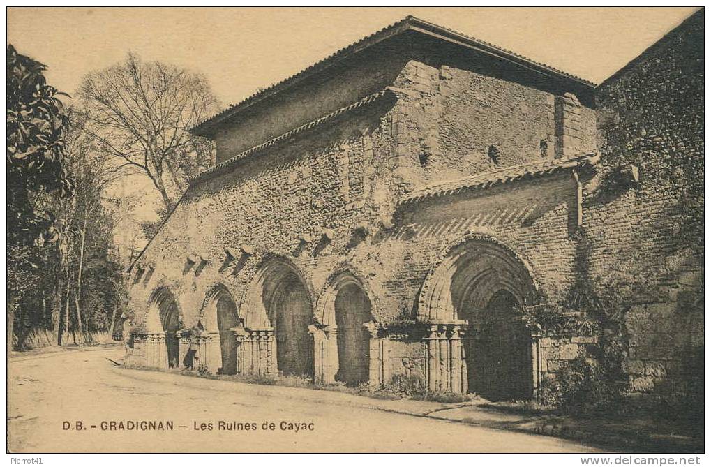 GRADIGNAN - Les Ruines De Cayac - Gradignan