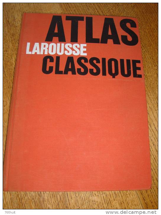 1965 - ATLAS LAROUSSE CLASSIQUE - Donald CURRAN / Michel COQUERY - Dictionnaires