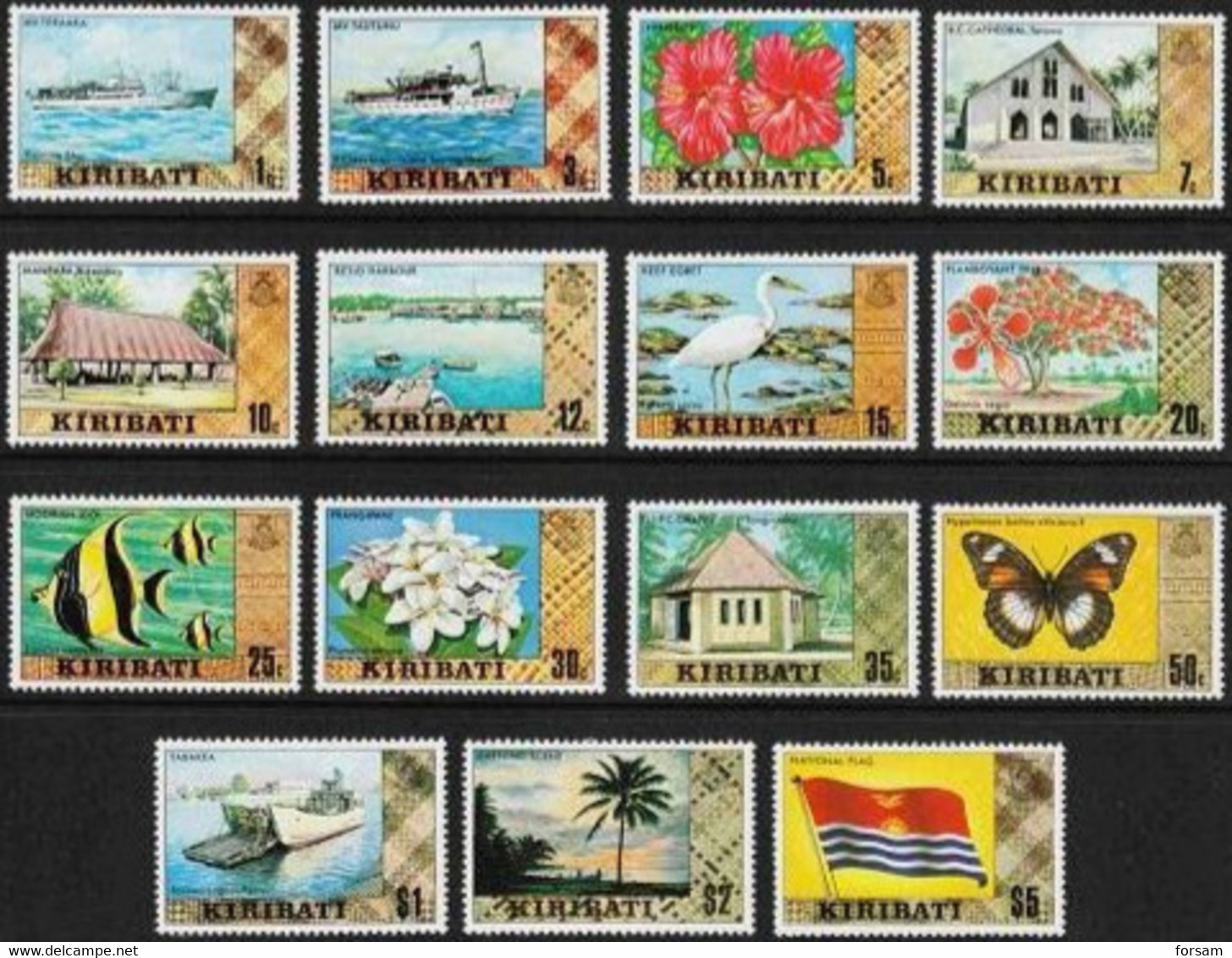 KIRIBATI..1979..Michel # 322 X-335 X; 353 X...MNH...MiCV - 17 Euro. - Kiribati (1979-...)