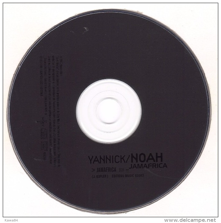 CDS  Yannick Noah  "  Jamafrica  "  Promo. Autriche - Collector's Editions