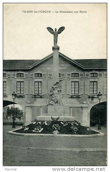Thaon   Le Monument Aux Motrs  Gurrre 1914-18 - Thaon Les Vosges