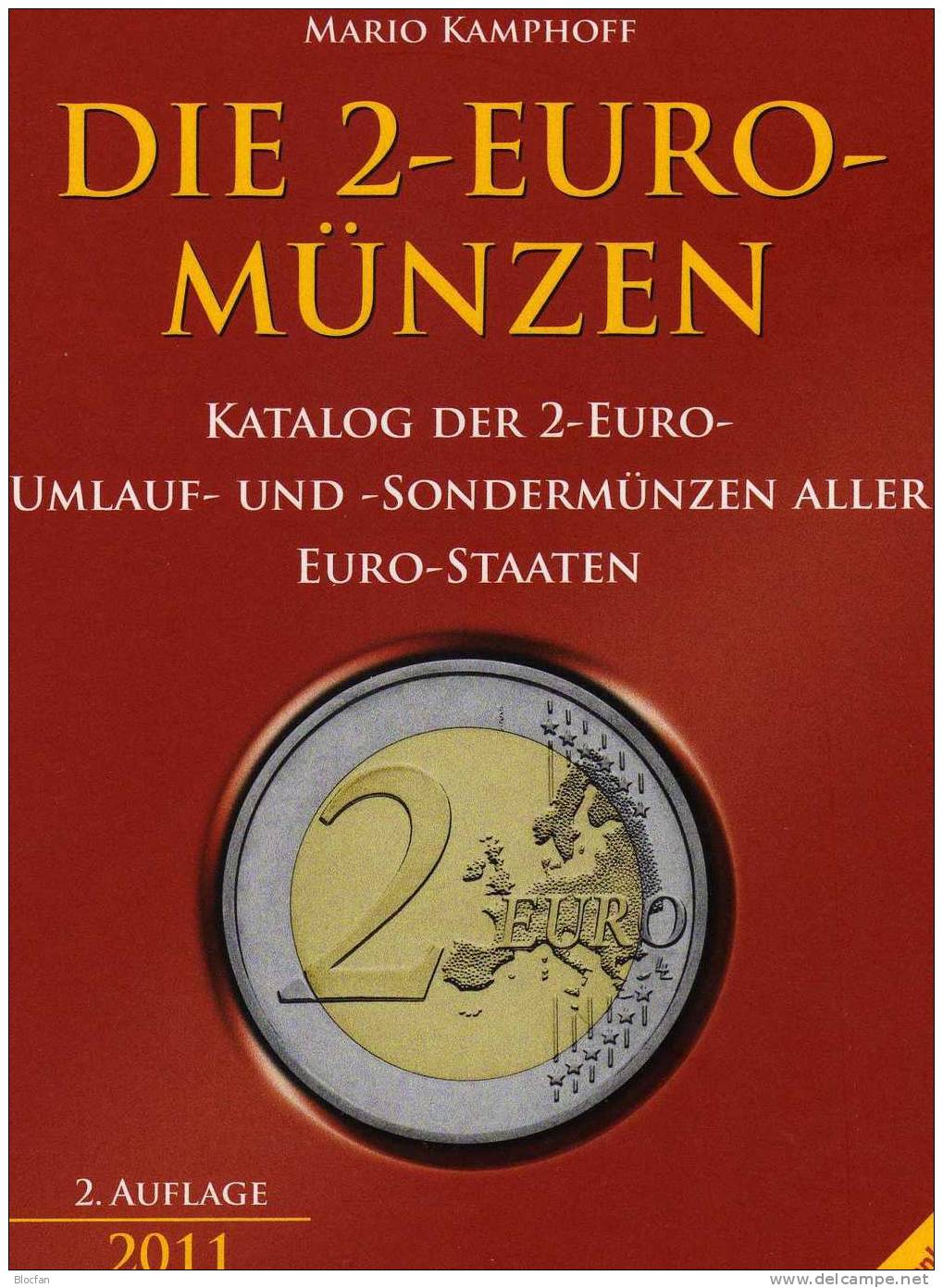 Münz Katalog 2 EURO 2011 Aller EU-Länder Neu 13€ Auch Für Numisbriefe Catalogue Numismatica Coins 2€ From Europa - Estonia