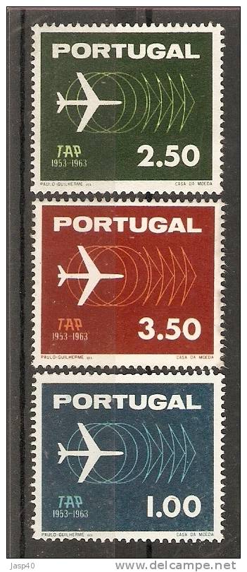 D - PORTUGAL AFINSA 922/924 - SERIE NOVA SEM GOMA, MNG - Nuovi