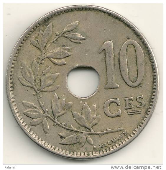 Belgium Belgique Belgie Belgio 10 Cents FR KM#85.1  1923 - 10 Cents