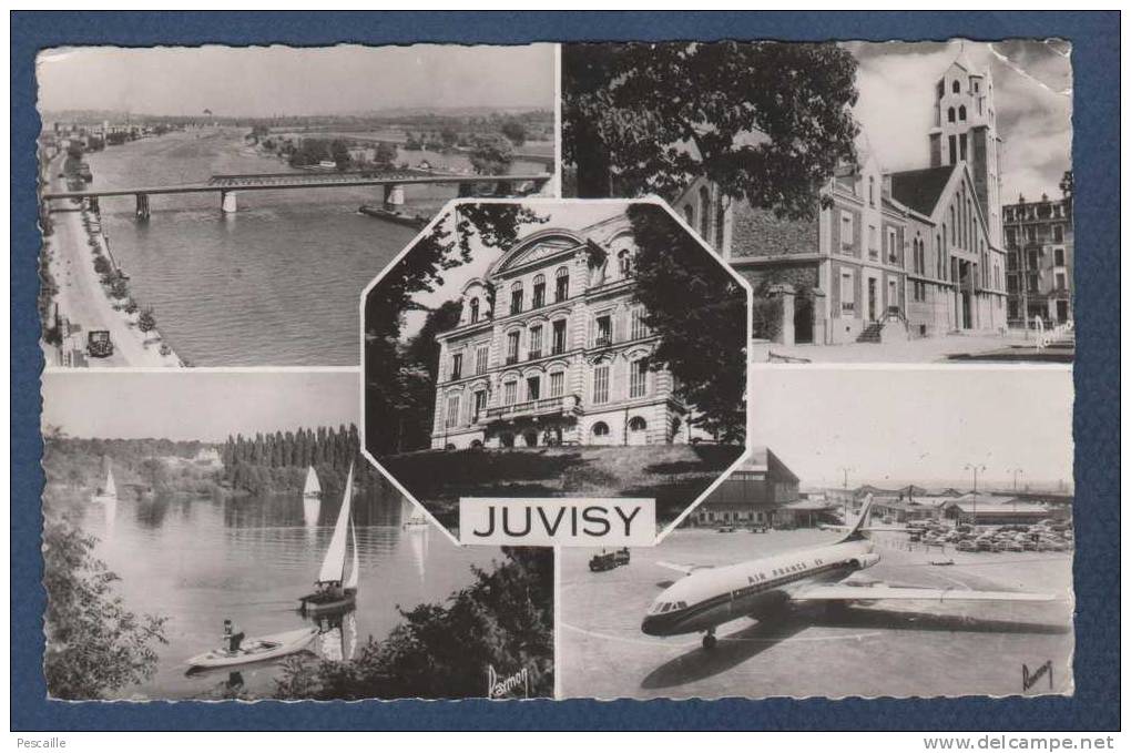 91 ESSONNE - CP MULTIVUES JUVISY ( SUR ORGE ) - EDITIONS D'ART RAYMON A BRUNOY N°20 - Juvisy-sur-Orge