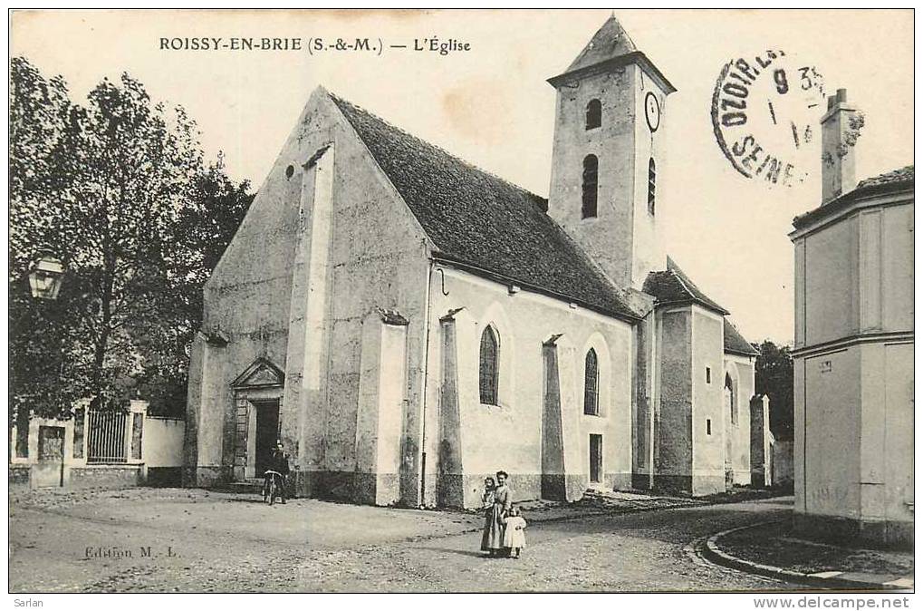 77 , ROISSY EN BRIE , L'église  , *9081 - Roissy En Brie