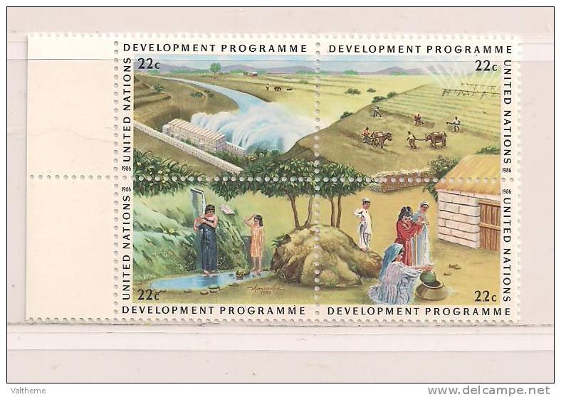 N. U.  NEW YORK  ( NUNY - 7 )    1986   N° YVERT ET TELLIER  N° 459/762   N** - Unused Stamps