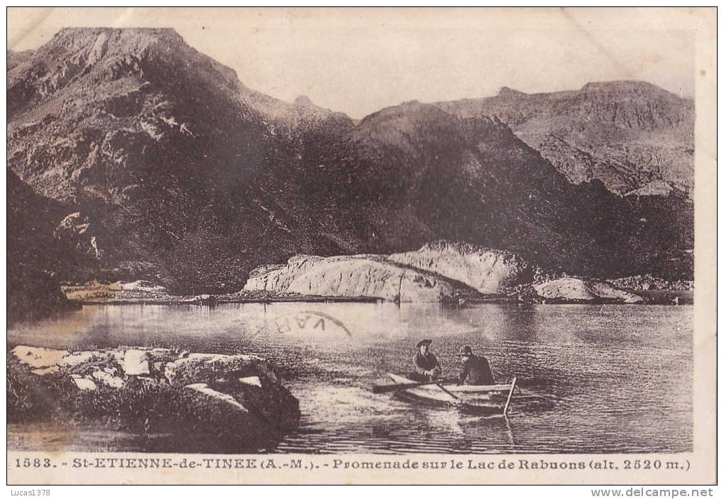 06 / ST ETIENNE DE TINEE / PROMENADE SUR LE LAC DE RABUONS - Saint-Etienne-de-Tinée