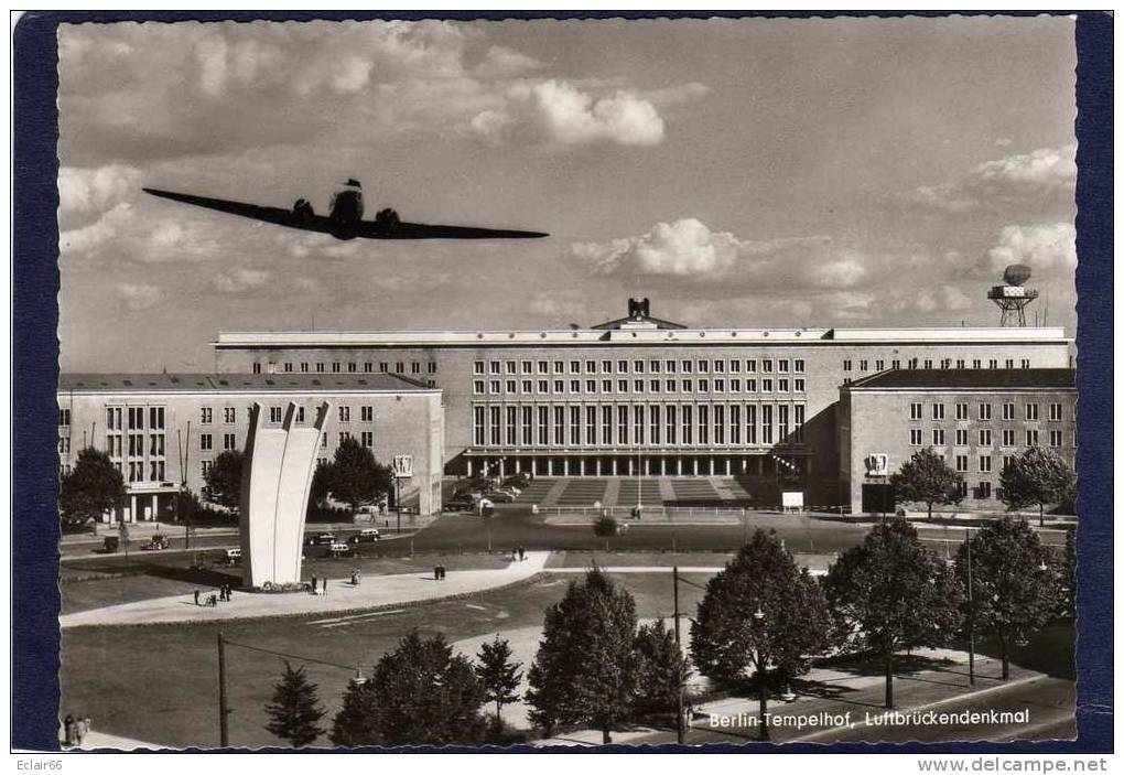 Berlin - Tempelhof -luftbrückendenkmal  CPSM   Grd Format - Tempelhof