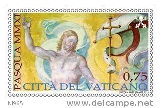 STATO CITTA' DEL VATICANO - VATIKAN STATE - BENEDETTO XVI  - ANNO 2011 - PASQUA - NUOVI - MNH ** - Ungebraucht