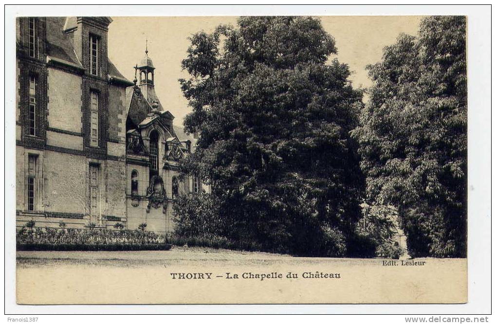 Ref 173 - THOIRY - La Chapelle Du Château (1919) - Thoiry