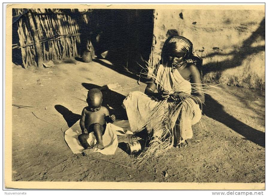 SOMALIA - AFRICA ORIENTALE - 1936 - Donna Con Bambino - POSTA MILITARE - Somalie